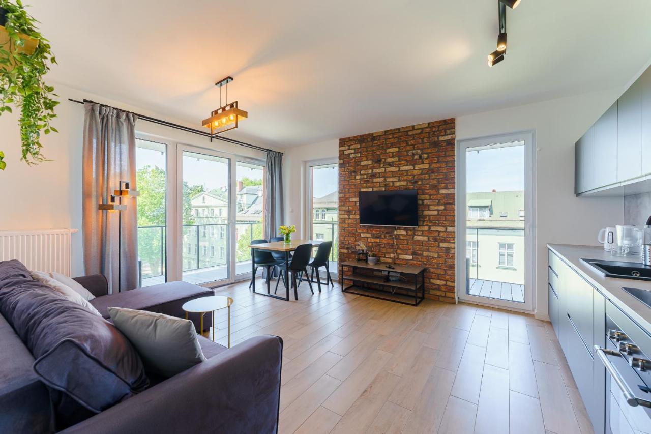 Wyspa Solna Apartament Lux Leilighet Kołobrzeg Eksteriør bilde